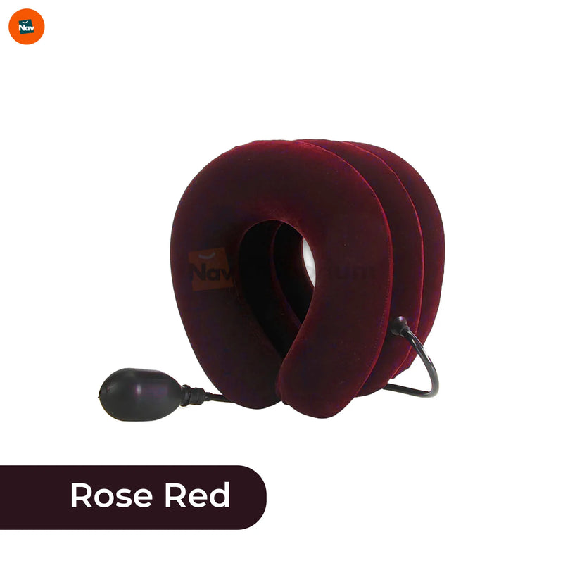 portable foldable neck traction device