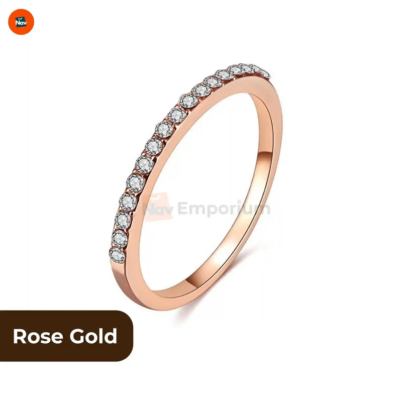 Daily wear stackable ring