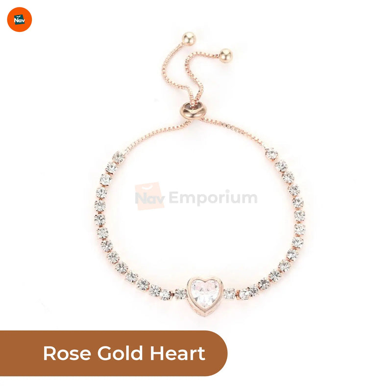 Premium moissanite tennis bracelet