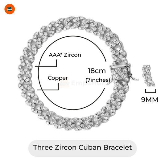 Women's Iced Out Bracelet -4