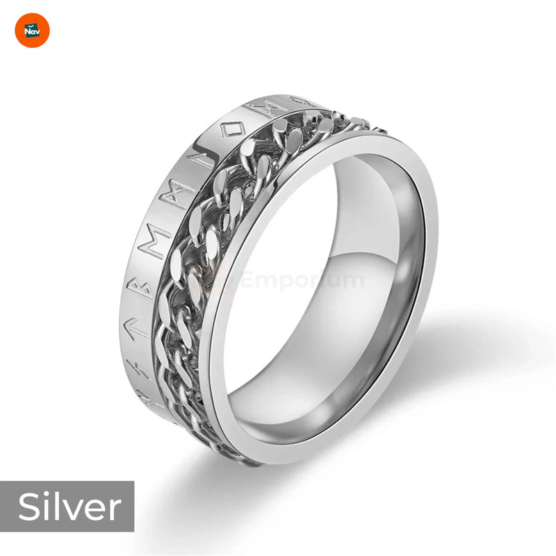 Men's Fashion Spinner Ring Collection