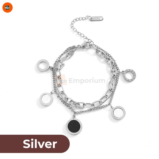 Elegant gothic bracelet set 1