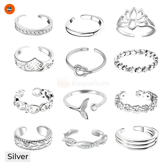 Open toe rings for beachwear