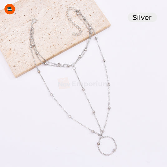 Court style foot adornment