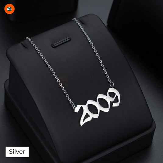 Personalized anniversary necklace