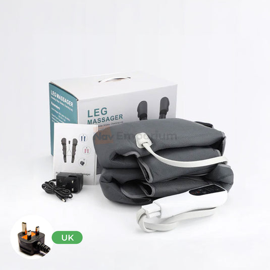 Rechargeable leg massager device