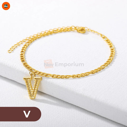 Gift-ready gold initial anklet packaging 19