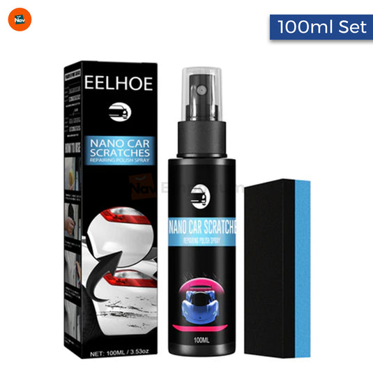 Before and after scratch removal