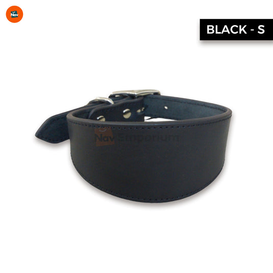 Soft leather collar for pets