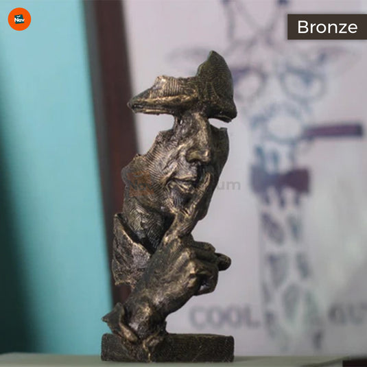 Handcrafted Gold Resin Statue