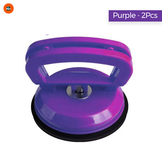 Dent puller in action