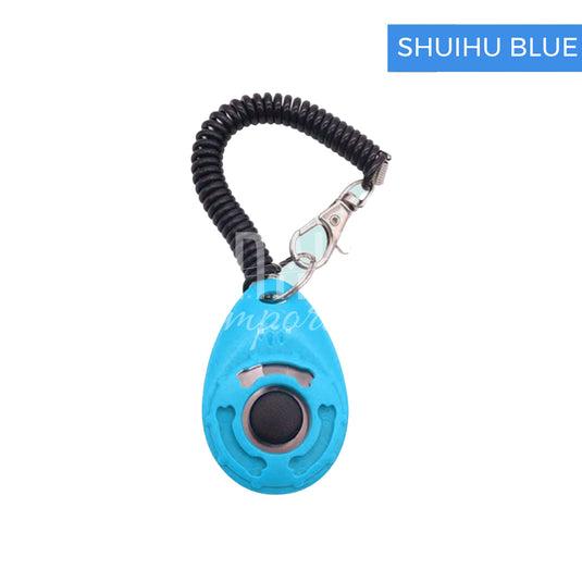 Training clicker with ergonomic desig