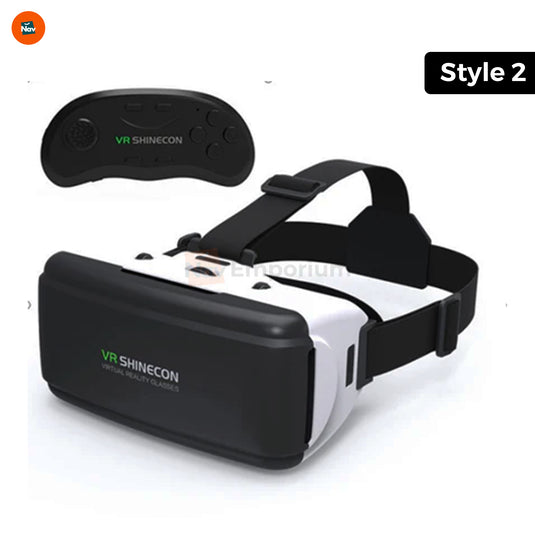 VisionVR headset side profile