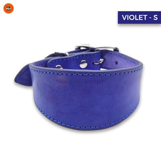 Luxury leather dog collar 14