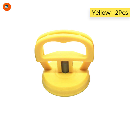 Before and after dent repair