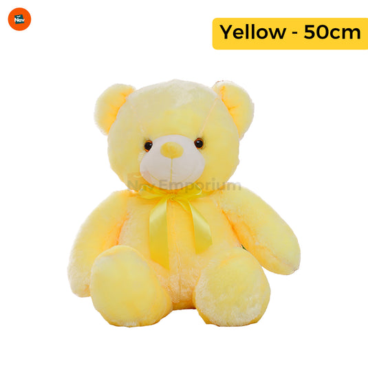 Close-up of GlowBear teddy's glowing feature -7