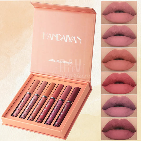 Velvet matte lip colors