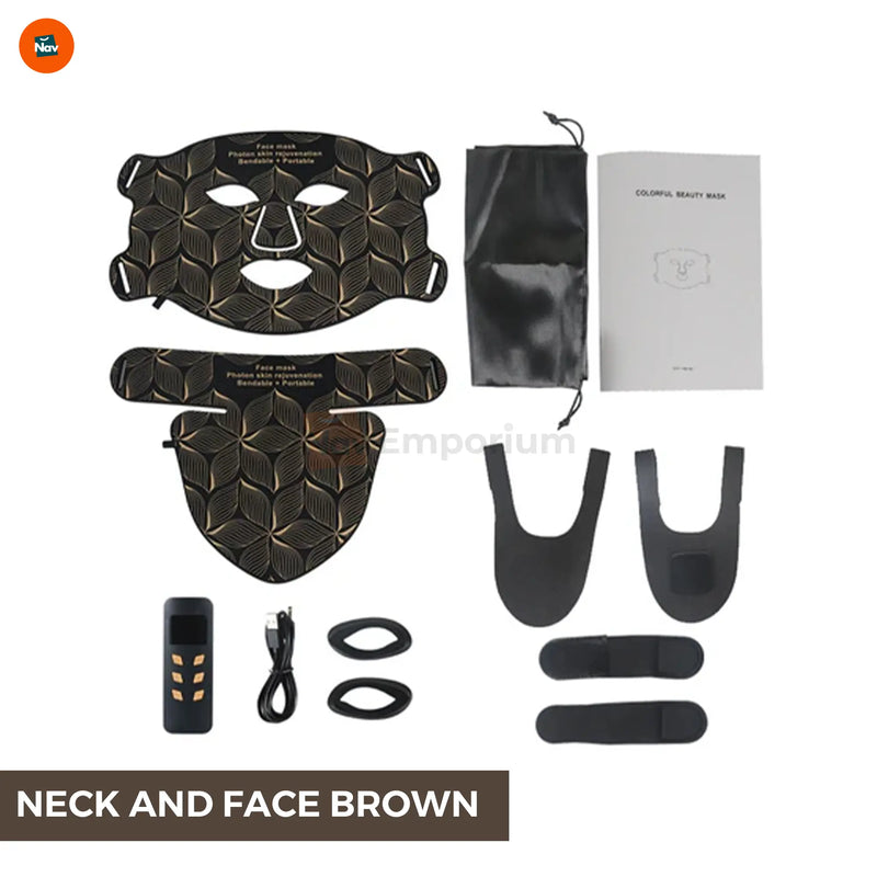 LED mask for wrinkles