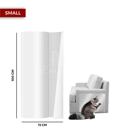 Clear plastic furniture protector