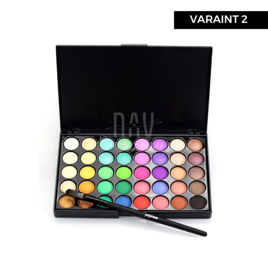 Vibrant glitter eyeshadow