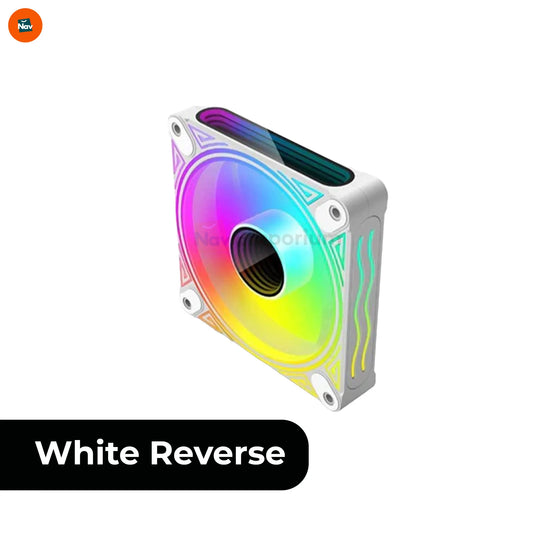 ARGB fan compatible with major motherboards