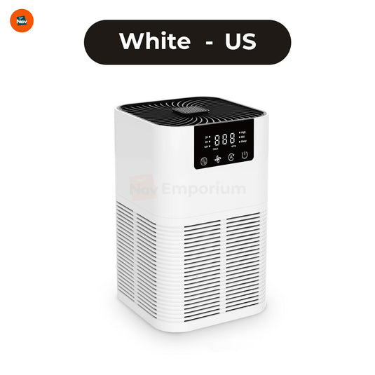 Sleek air purifier for interiors