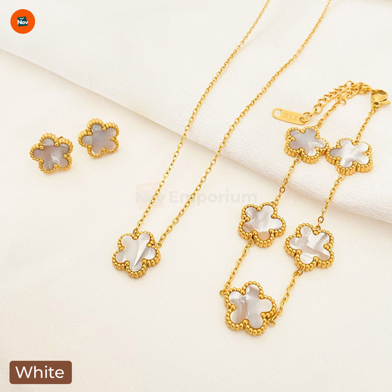 Elegant Clover Earrings