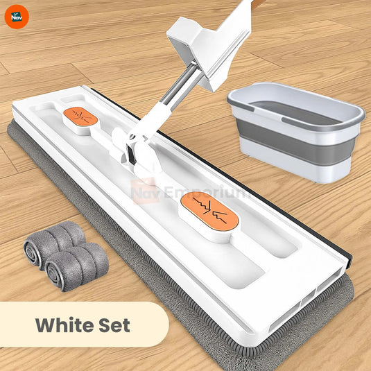 Large flat mop cleaning floor -2