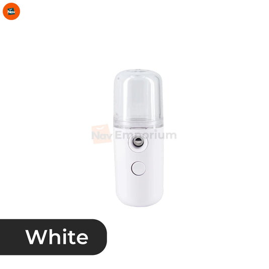 Mini face steamer shown in all color options