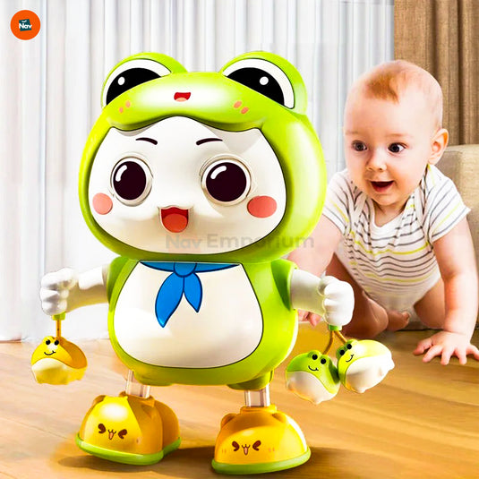 Educational dancing frog for kids
