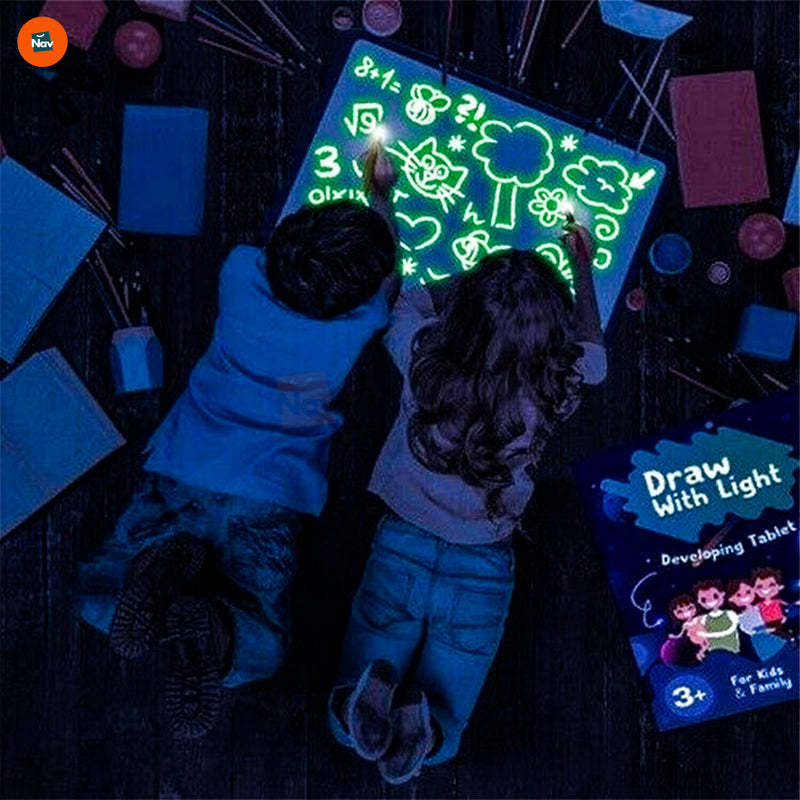 GlowArt Kids Drawing Tablet side view