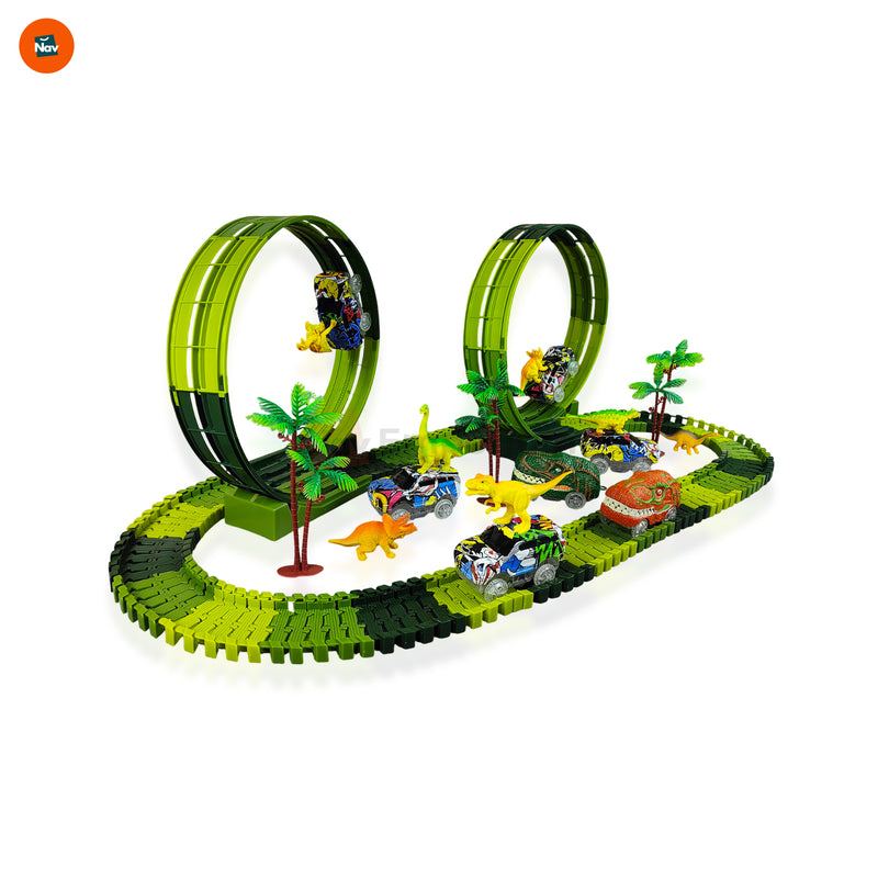 Toddler racing car set