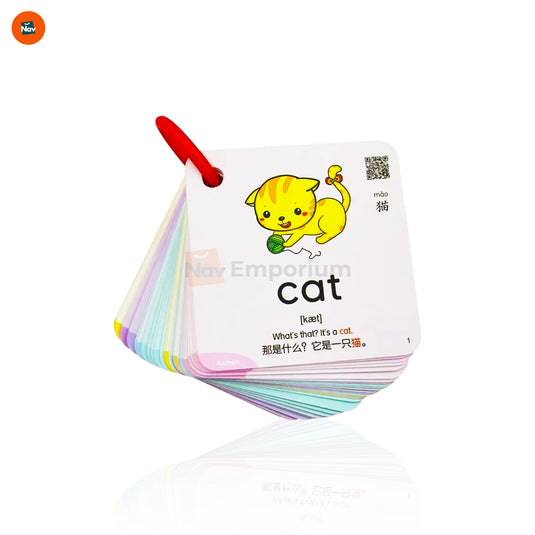 Toddler learning flashcards set