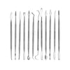GlowTrim Stainless Steel Cuticle Pusher