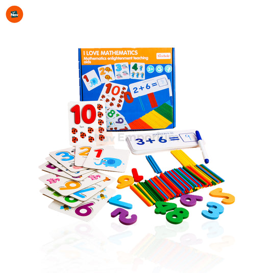 Montessori magnetic math toy