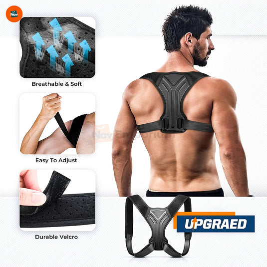 Featured image – adjustable posture corrector for back support