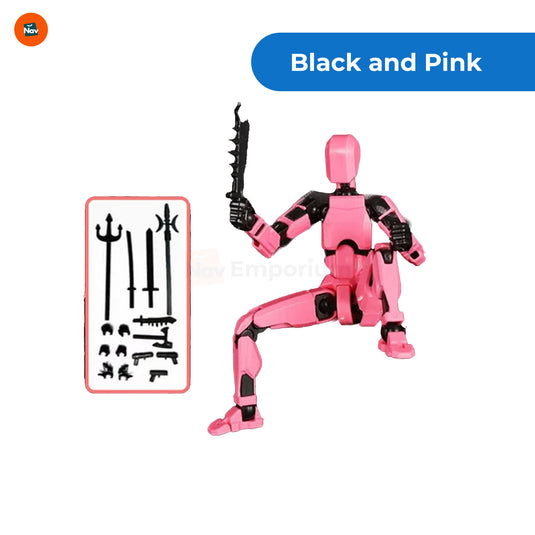 FlexiBot 13 Action Figure Close-up 11