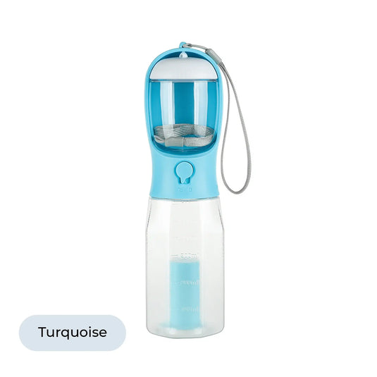 Multifunctional dog water bottle
