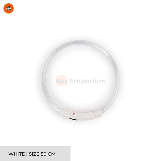 BrightPaws LED Safety Collar White 1