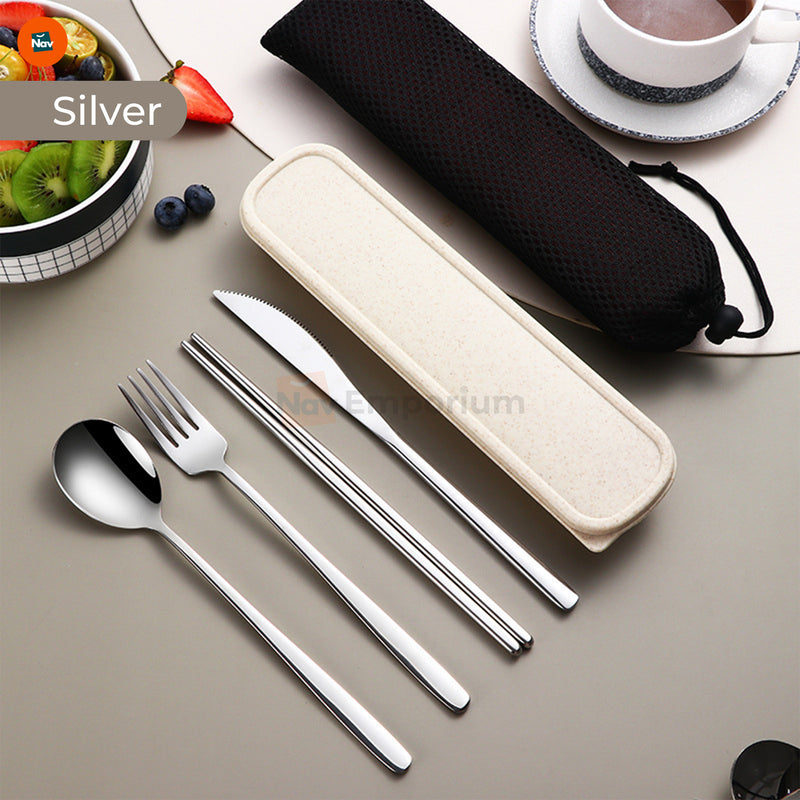 Stylish Eco-Friendly Cutlery for Modern Travelers  