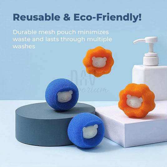 Clothing hair removal ball