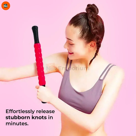 Benefit image fast tension relief via massage stick