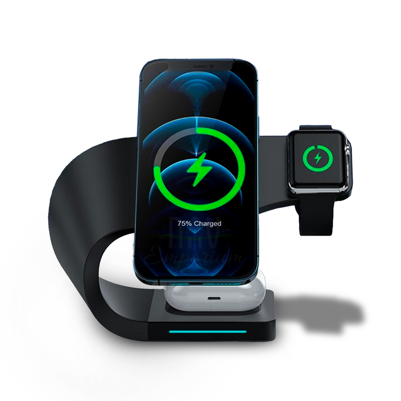 4-in-1 Magnetic Wireless Charger - Fast, Versatile Charging Solution