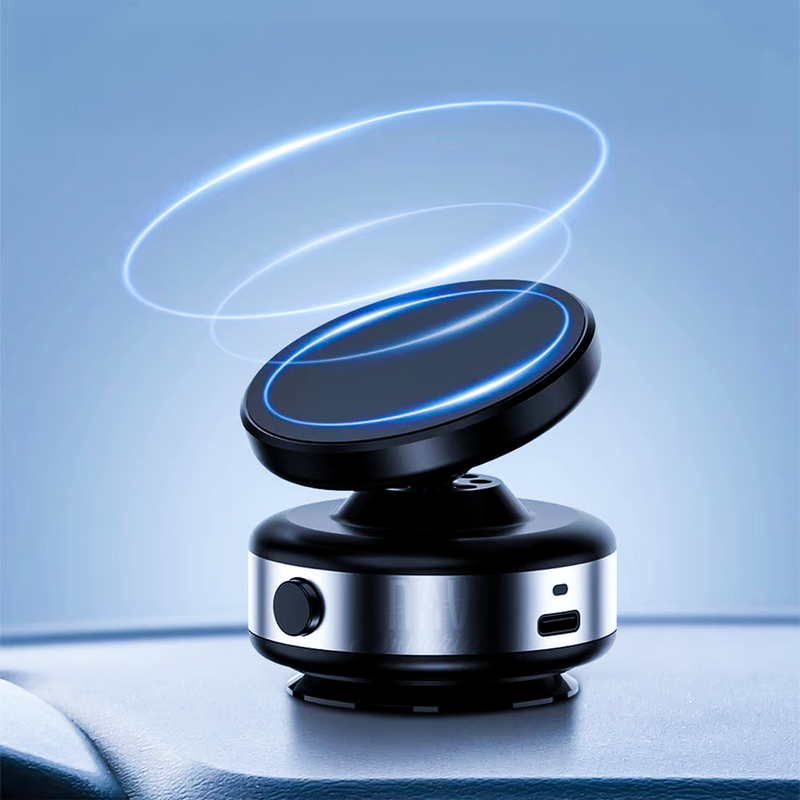 Adjustable magnetic car holder