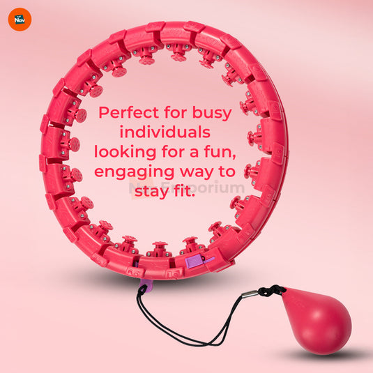 Durable ABS material hula hoop 