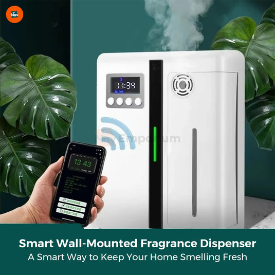 App-controlled fragrance diffuser 