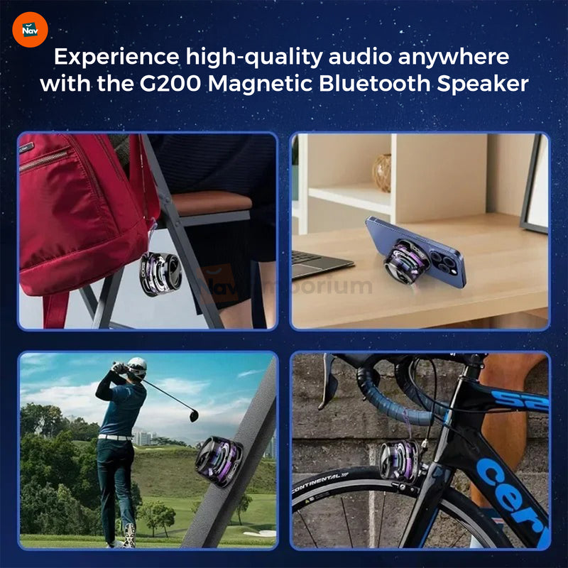 Magnetic Bluetooth Speaker Mount 