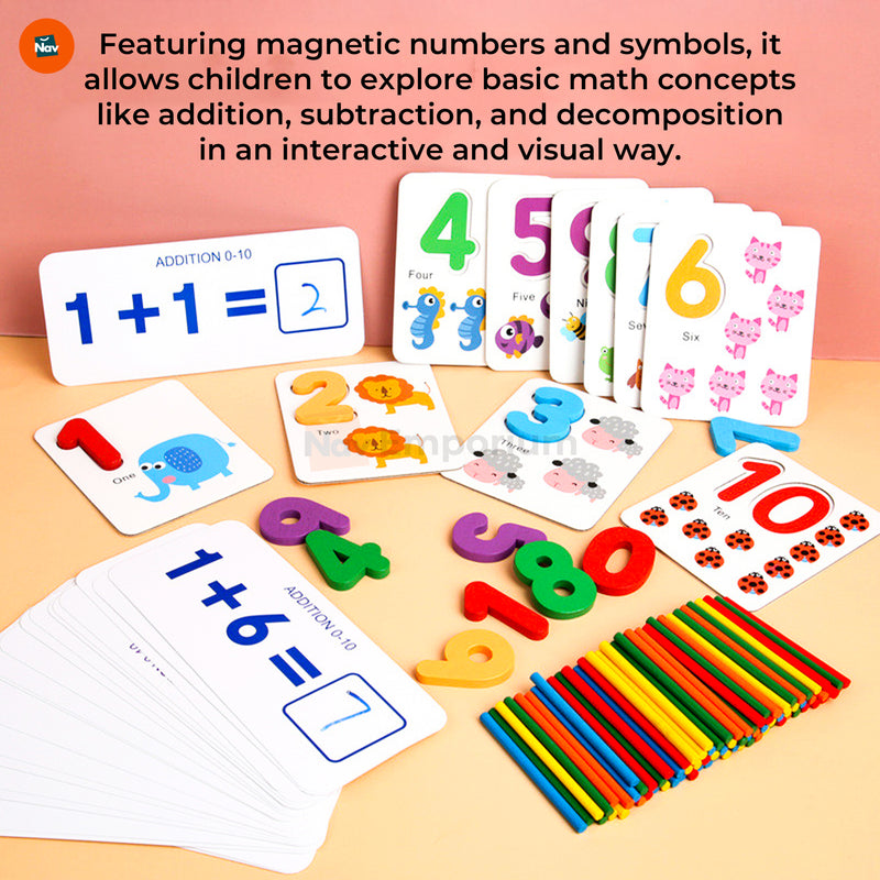 Interactive arithmetic toy for kids 