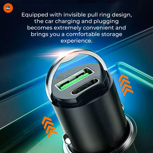 100W USB-C car charger