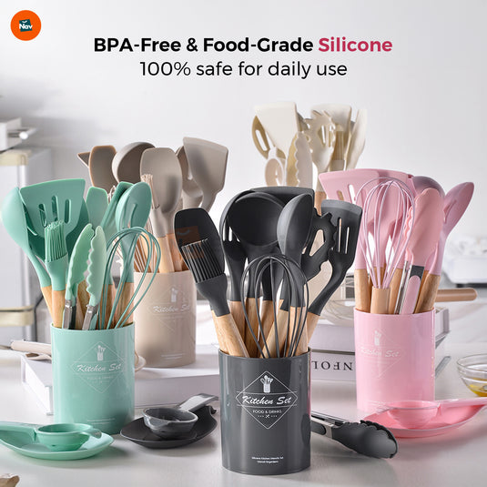 HeatSafe silicone cooking utensils  1